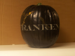 frankenstein pumpkin painted halloween september