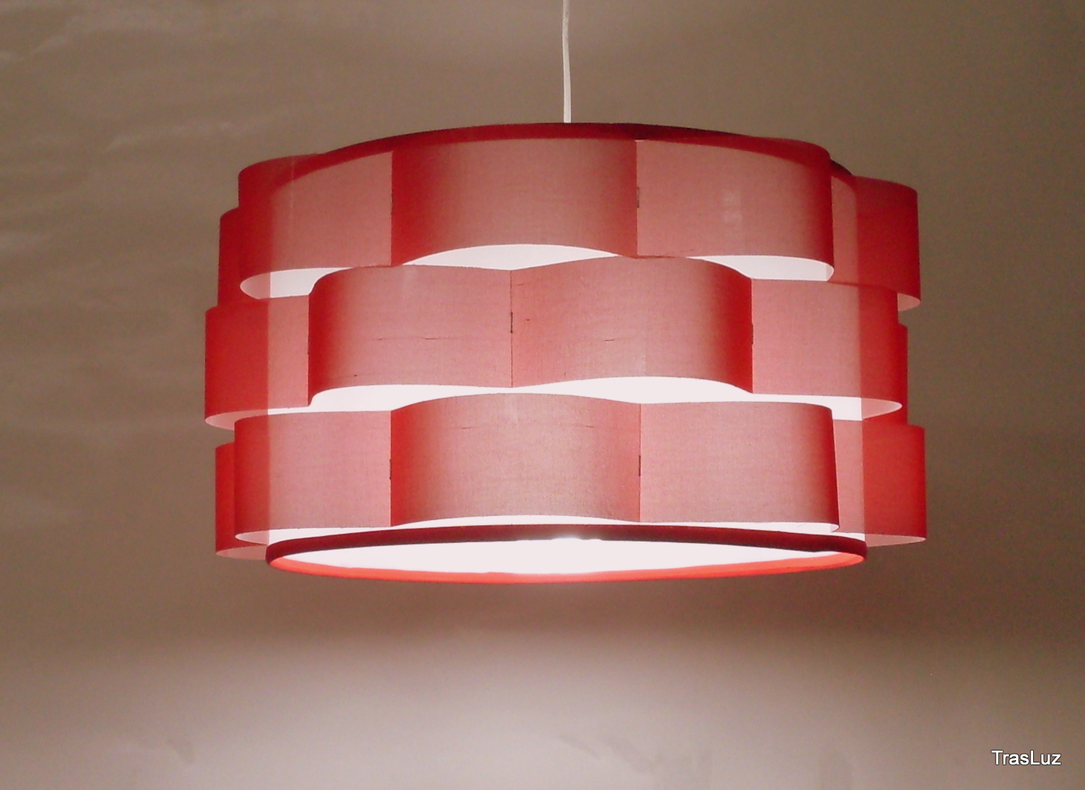 TrasLuz Lamparas decorativas COLGANTES CON ONDAS C314** 30cm