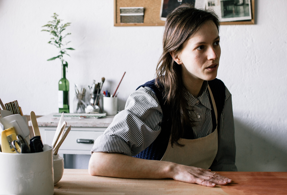 Ceramicist Margarida Melo Fernandes - found on Hello Lovely Studio