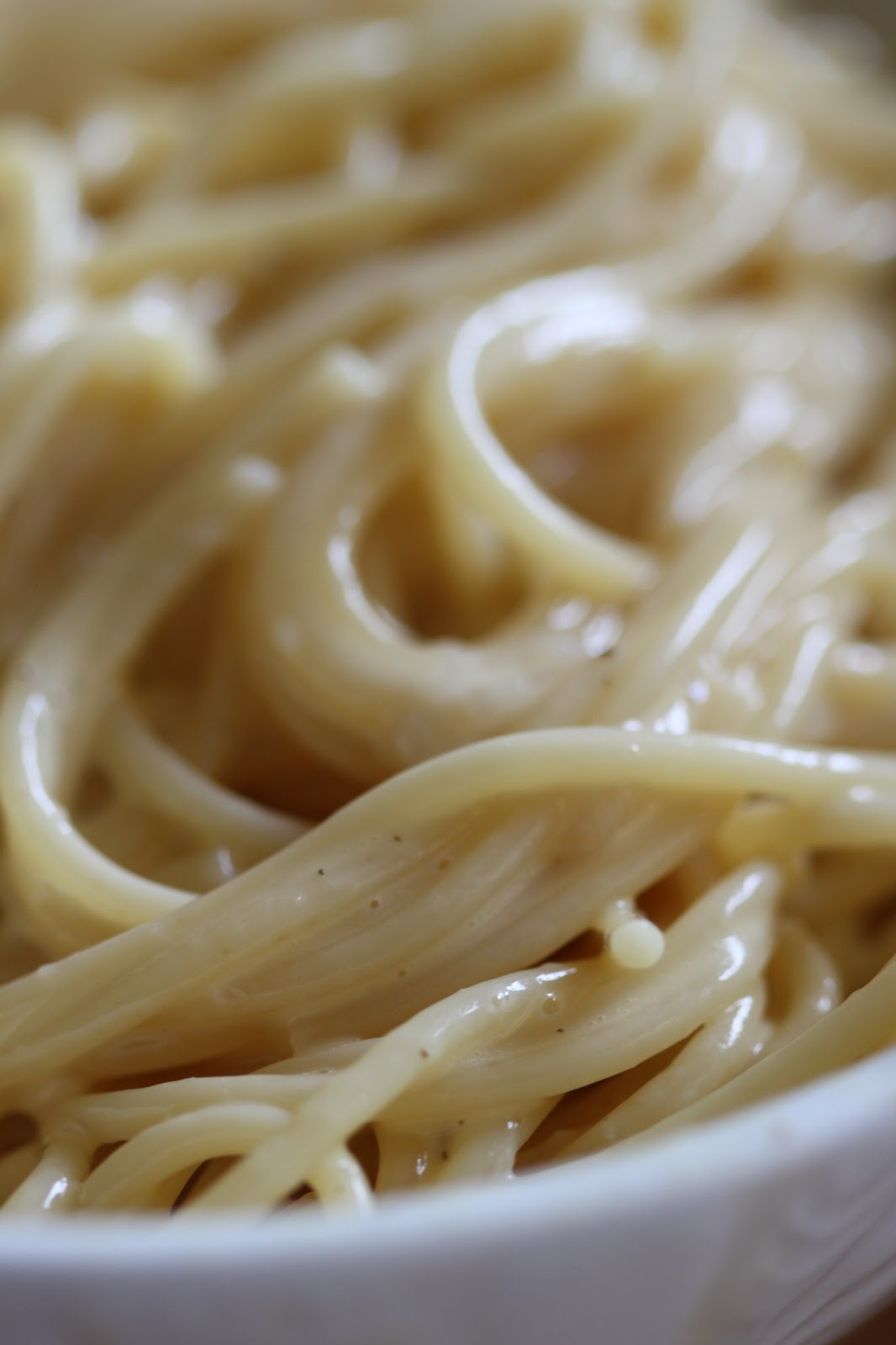 Creamy Pasta with Truffle Oil