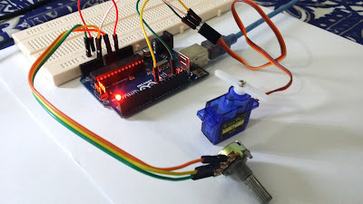 Microcontroller Projects: Servo Motor Controlling with Arduino