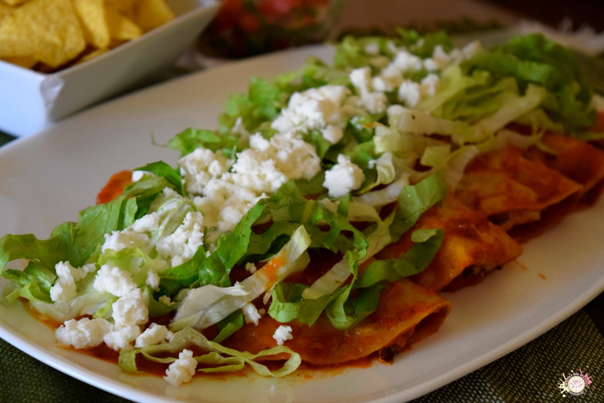 Enchiladas de pollo Sabrina´s Sea of Colors