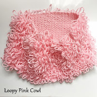 Floss & Fleece: Free printable crocheted pink loopy cowl pattern Free printable crocheted pink loopy cowl pattern