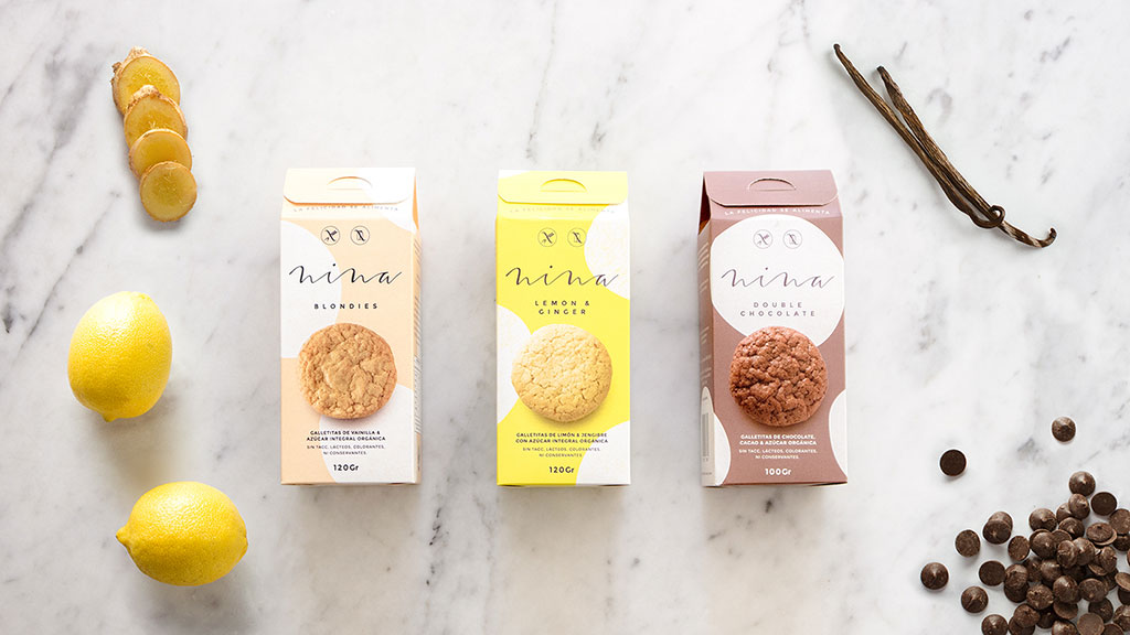 Nina Ginger Cookie Inspirasi Desain Kemasan Packaging - Nina Ginger Cookie