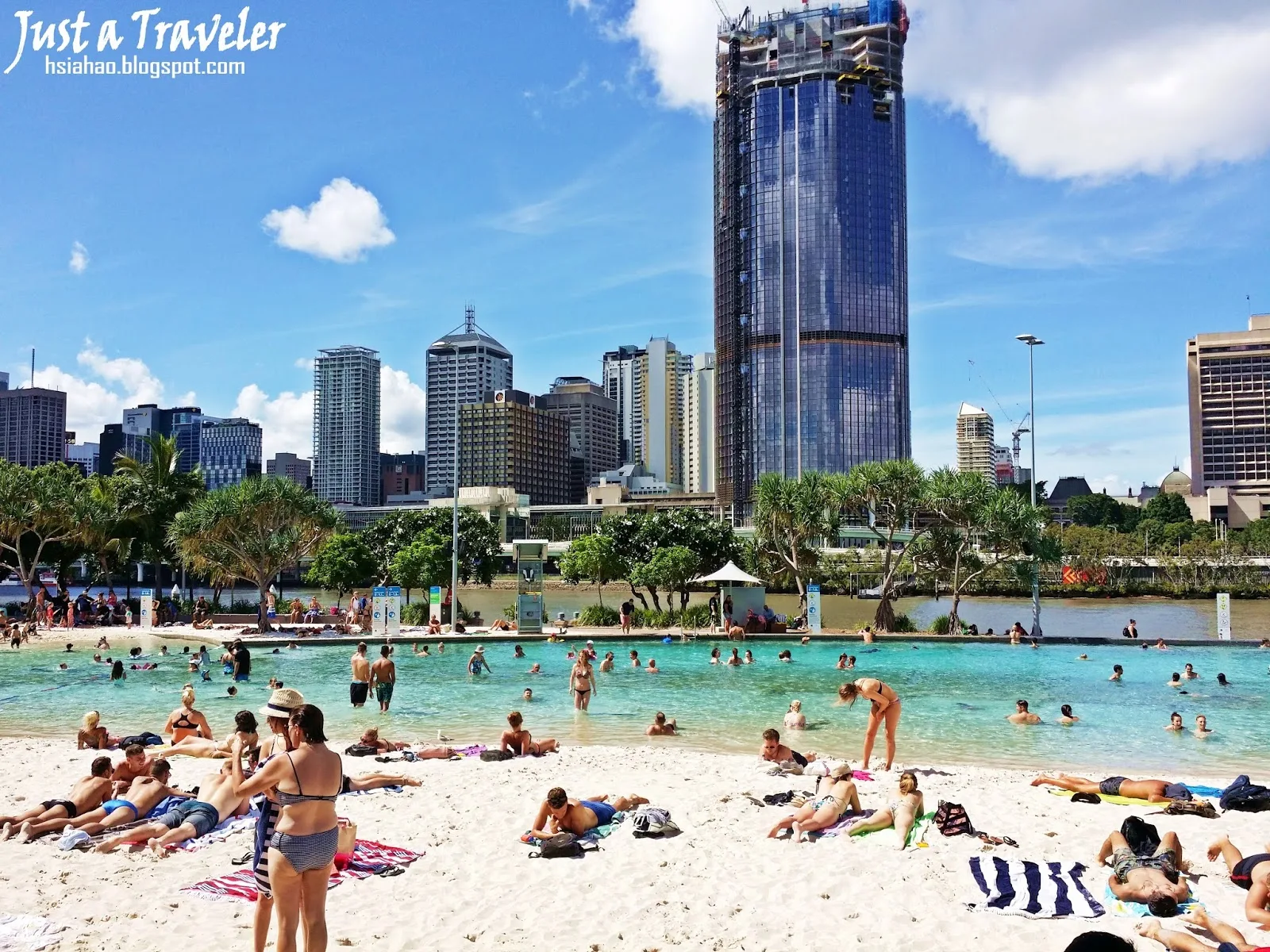 布里斯本-海灘-景點-市區-南岸公園-遊記-推薦-Brisbane-South-Bank-Parklands