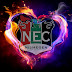 Voetbalclub NEC wallpaper met vuur