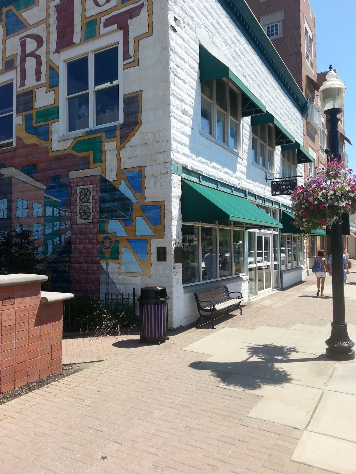 Antique Pottery and Glass Market Hunter Carmel Old Town Antique Mall