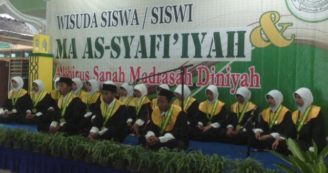 Pendaftaran Madrasah Aliyah (MA) As-Syafi'iyah