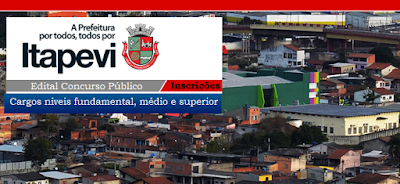 Concurso Prefeitura de Itapevi (SP) Concurso Itapevi (SP)