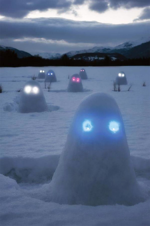 30 Of The Most Creative Snowmen You've Ever Seen