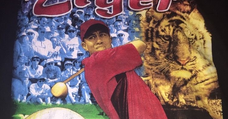 Vintage Tiger Woods Shirt 90 S Rap Hip Hop Golf Hipster Vintage T Shirt