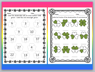 Classroom Freebies Too: Free March Printables - No Prep!