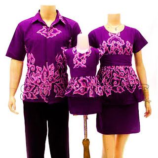 Model Baju Batik Sarimbit Keluarga Untuk Pesta Model Baju Batik Sarimbit Keluarga Untuk Pesta