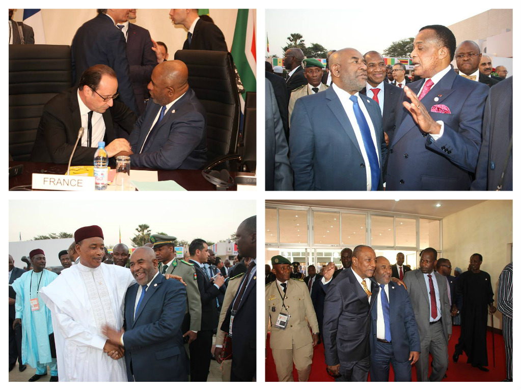 Sommet Afrique-France de Bamako en Images avec le président Azali