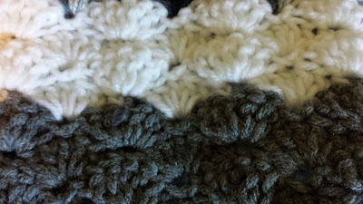 Learn how to crochet a shell stitch pattern
