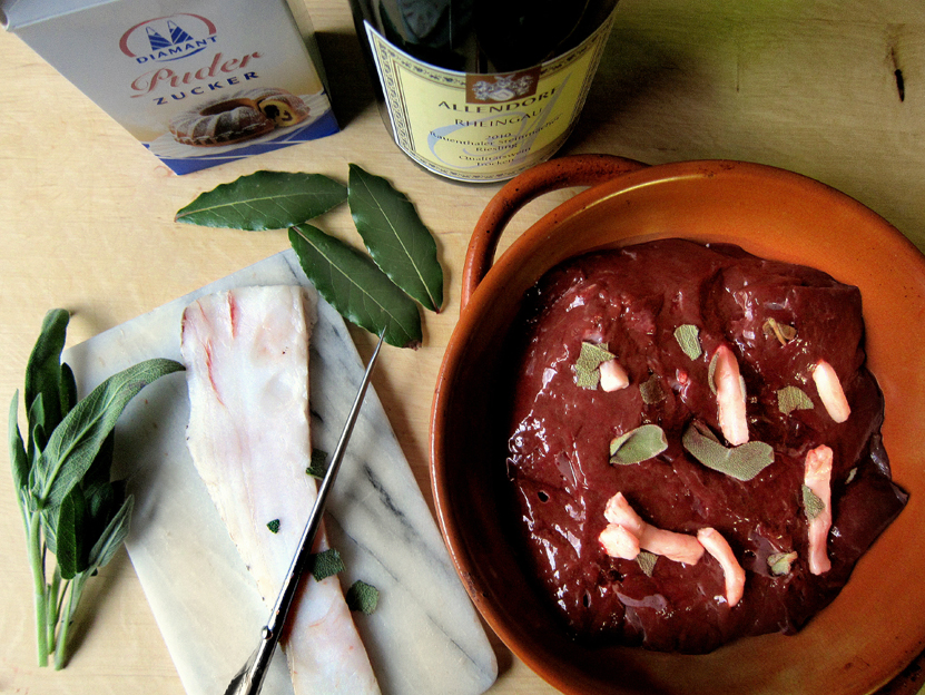 Genussbereit: Sonntagsessen: Kalbsleber auf französische Art mit ... Genussbereit: Sonntagsessen: Kalbsleber auf französische Art mit ...