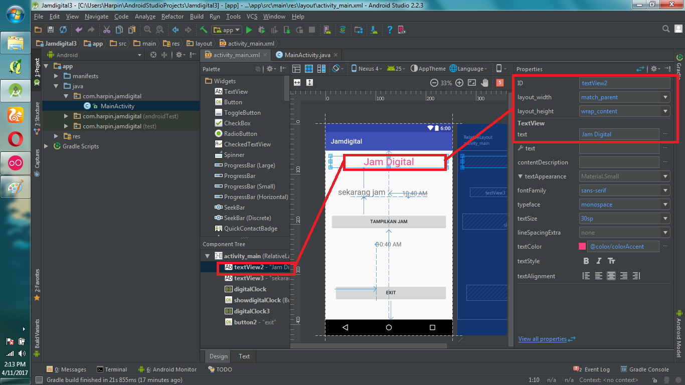 Android studio properties. Android studio properties