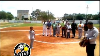 REINAUGURAN ESTADIO DE SOFTBALL ESCUELA VOCACIONAL