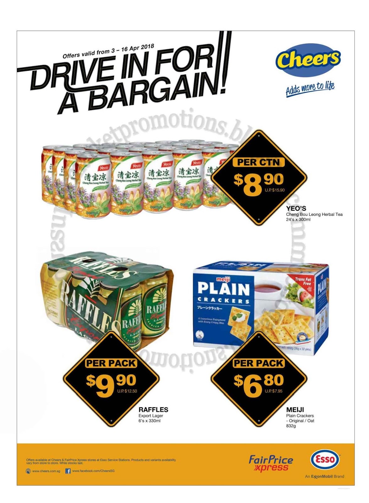 Cheers Drive In For A Bargain! 03 16 April 2018 Supermarket Promotions