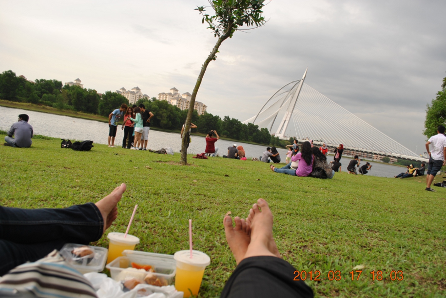 Kelley The Cat Picnic in Putrajaya
