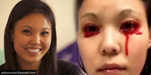 Bila Menanggis Keluar Air Mata Darah. - Gaban Comel