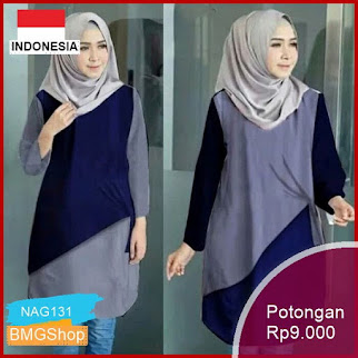 NAG131 Blouse Murah Atasan Cassandra Plisket Pr001 Murah Bmgshop