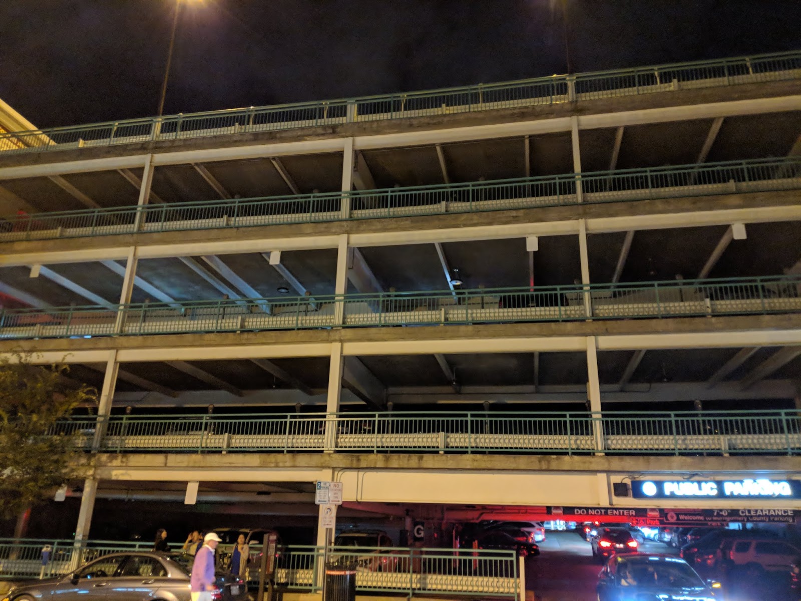 Robert Dyer Bethesda Row Lights out at Bethesda parking garage (Photos)