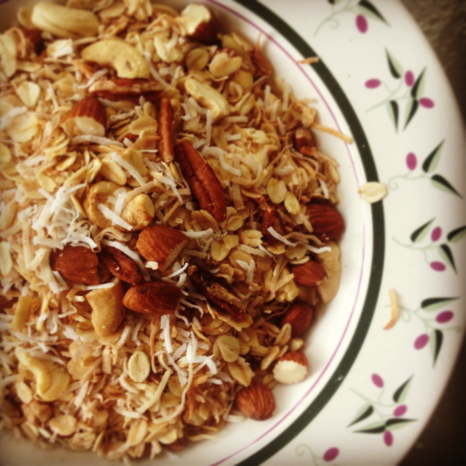 SOULFUL HEALTHY LIVING COCONUT, OAT & NUT GRANOLA