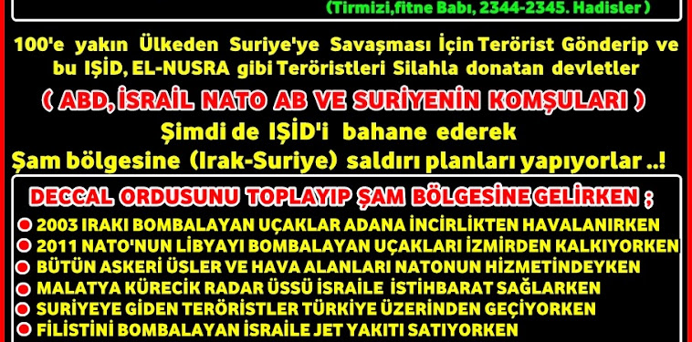 Deccal’in Şam Taraflarında Yok Edileceği Hakkında