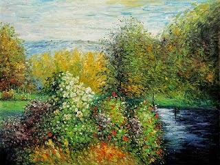 Corner of the Garden at Montgeron by Claude Monet Corner of the Garden at Montgeron by Claude Monet