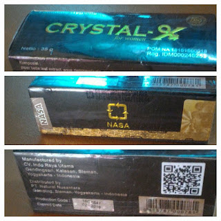 Gambar Crystal X Kemasan Terbaru