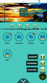 BBM Chat Me Slow Green Base v3.0.1.25 MOD APK Plus Ekstra Fitur BBM Chat Me Slow Green Base v3.0.1.25 MOD APK Plus Ekstra Fitur