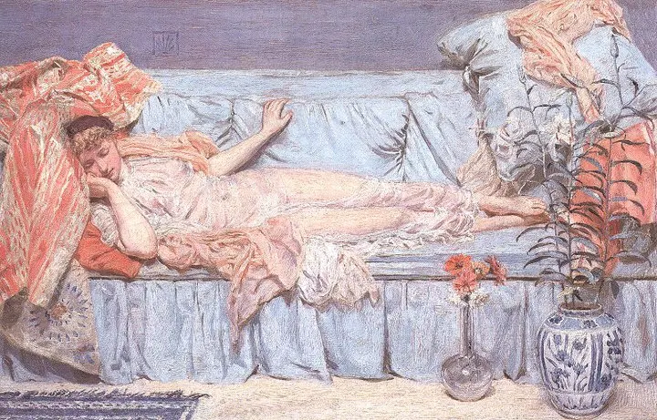 Albert Joseph Moore 1841-1893 | British Classicist painter