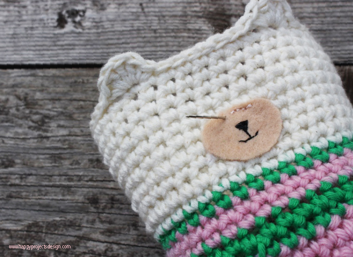 DIY Lapicero Osito de ganchilllo. crochet 