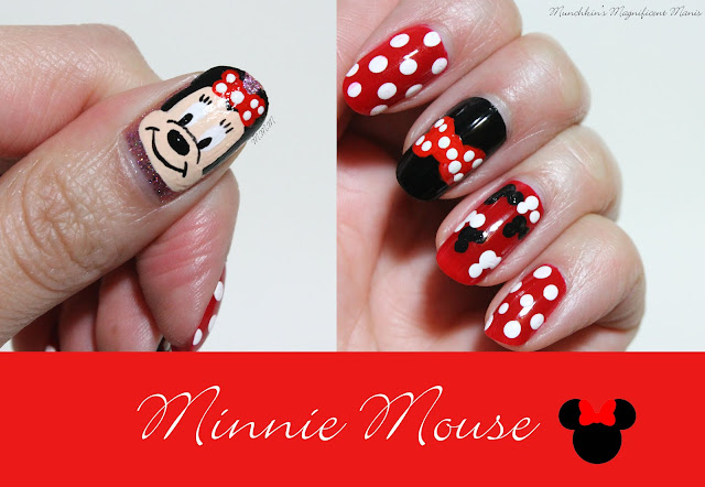Minnie Mouse Nail Design Minnie Mouse Nail Design