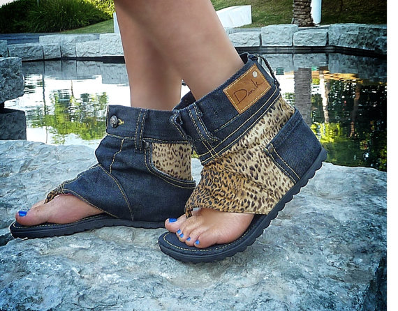 Jean Sandal Boots..? | Teen Fashion