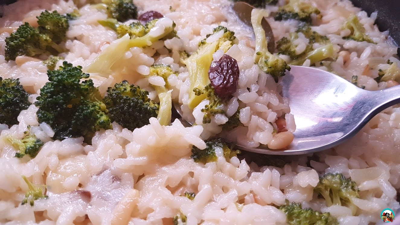 Risotto con brócoli ¡Huele Bien!