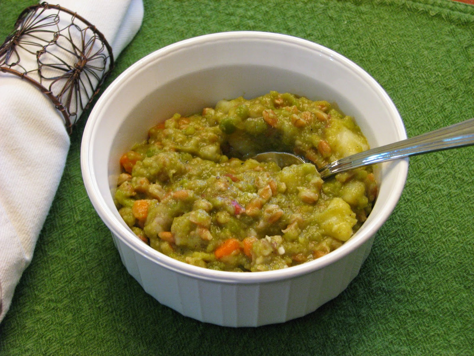 TheFultonGirls Split Pea Soup with Barley/Wheatberries/Farro