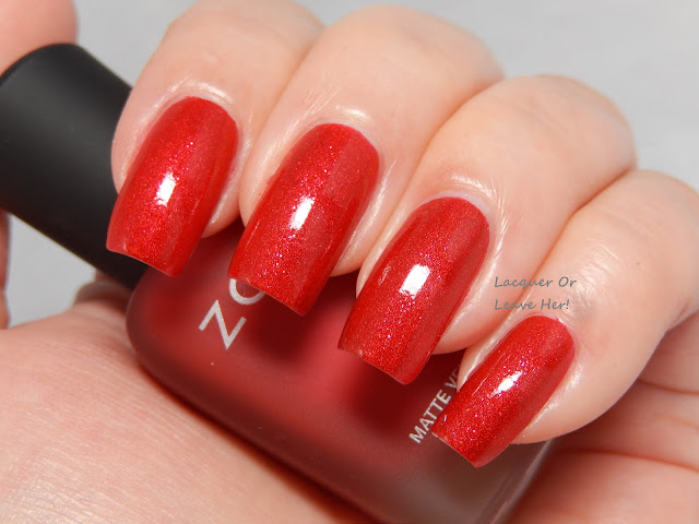 Zoya Amal with topcoat