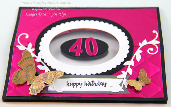 www.thecraftythinker.com.au, Easel Card, Butterfly Gala, Tufted, Floating Frame card, Stampin' Up #thecraftythinker #stampinup #cardmaking #easelcard #funfold #floatingframe #butterflygala , Easel Card, Butterfly Gala, Tufted, Floating Frame card, Stampin' Up Australia Demonstrator, Stephanie Fischer, Sydney NSW