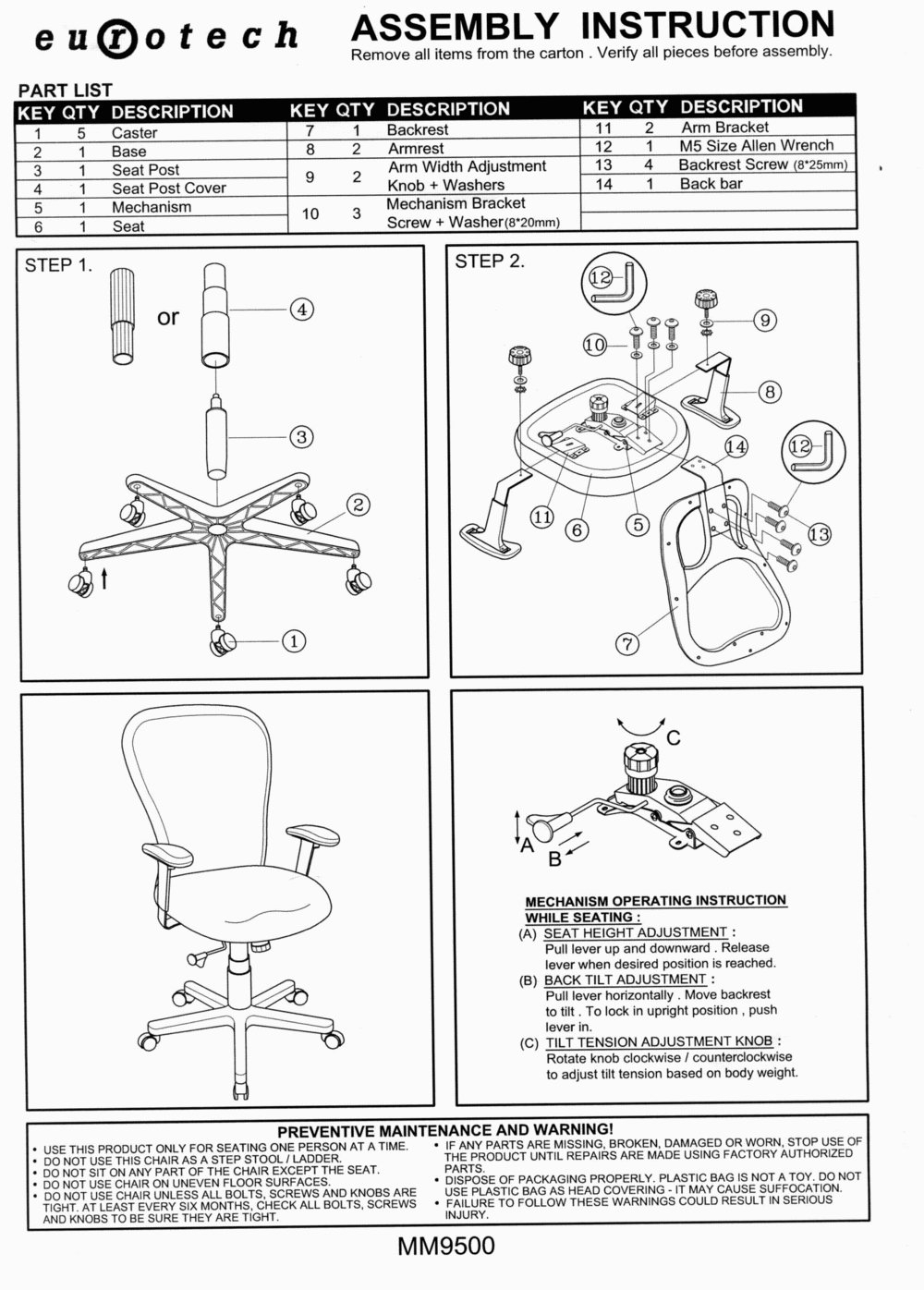 Furniture Instructions Pdf Best Furniture Catalog