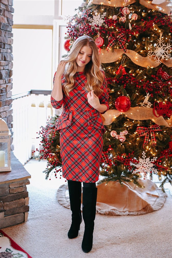 Classically Courtney: 3 Affordable Christmas Dresses Under $35