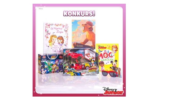 Wygraj zestaw nagród z bohaterami Disney Junior Konkurs