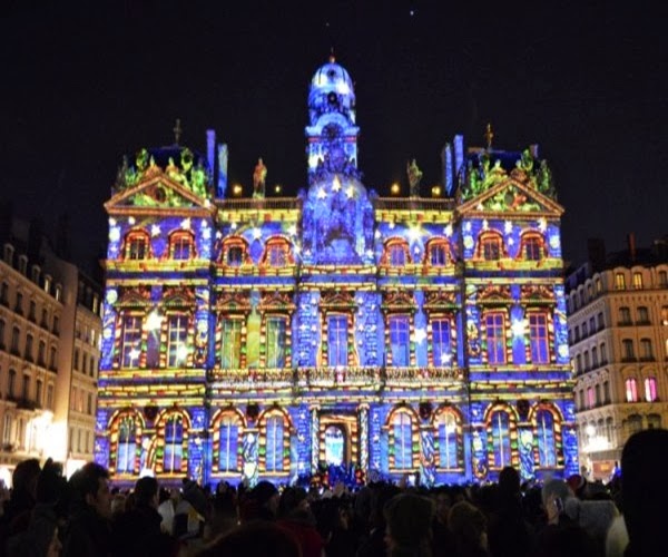 FunkiRide Festival Of Lights In Lyon, France