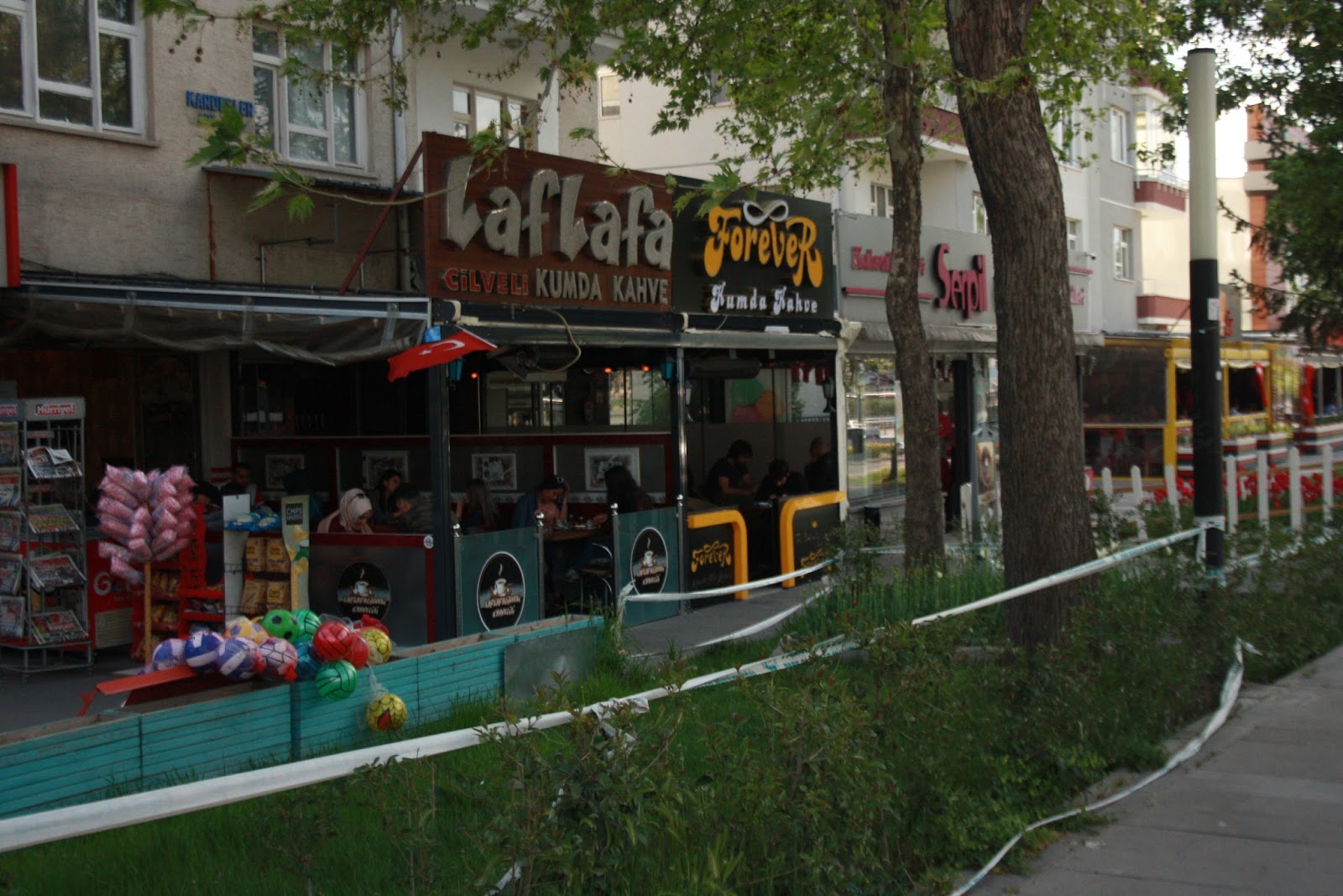 talas ta sosyal hayat talas ta kafeler