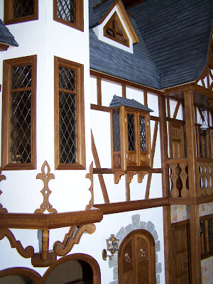 IMAGINA QUE HACER: CASA DE MUÑECAS. ESTILO TUDOR. Resultado final