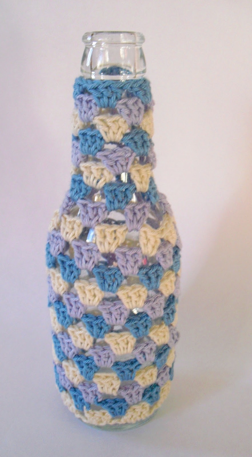 yavuma Bouteille devenue Vase Granny Flasche wird GrannyVase