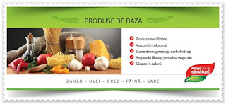 Viata este un experiment culinar Produse de baza SanoVita