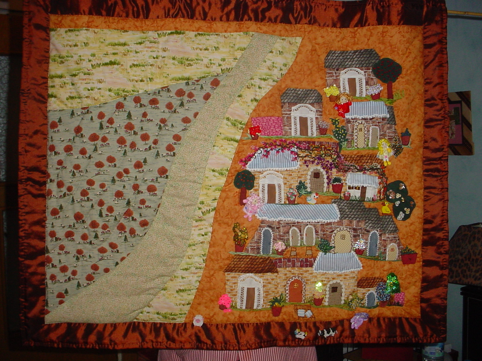 PATCHWORK , QUILTS ET ACCESSOIRES - SARAH M.: TABLEAUX EN PATCHWORK