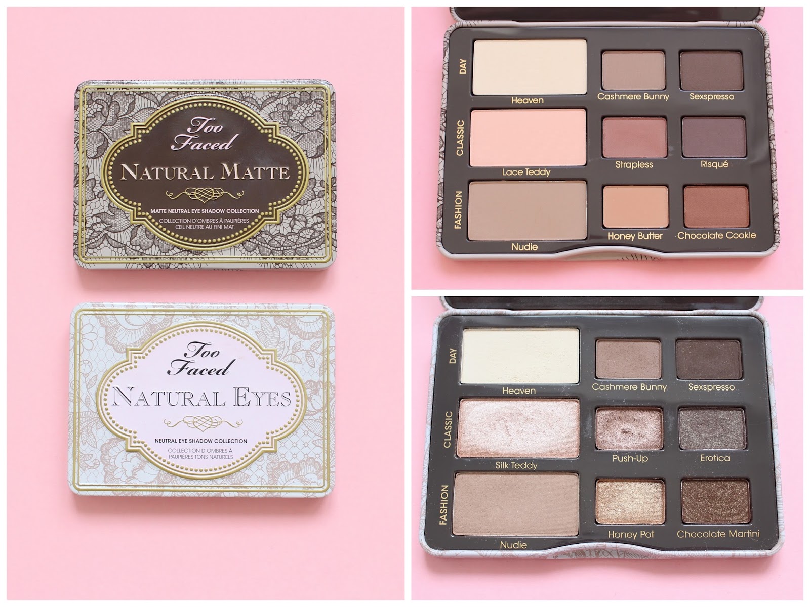 Too Faced Natural Eyes Vs Natural Matte Kopermimarlik